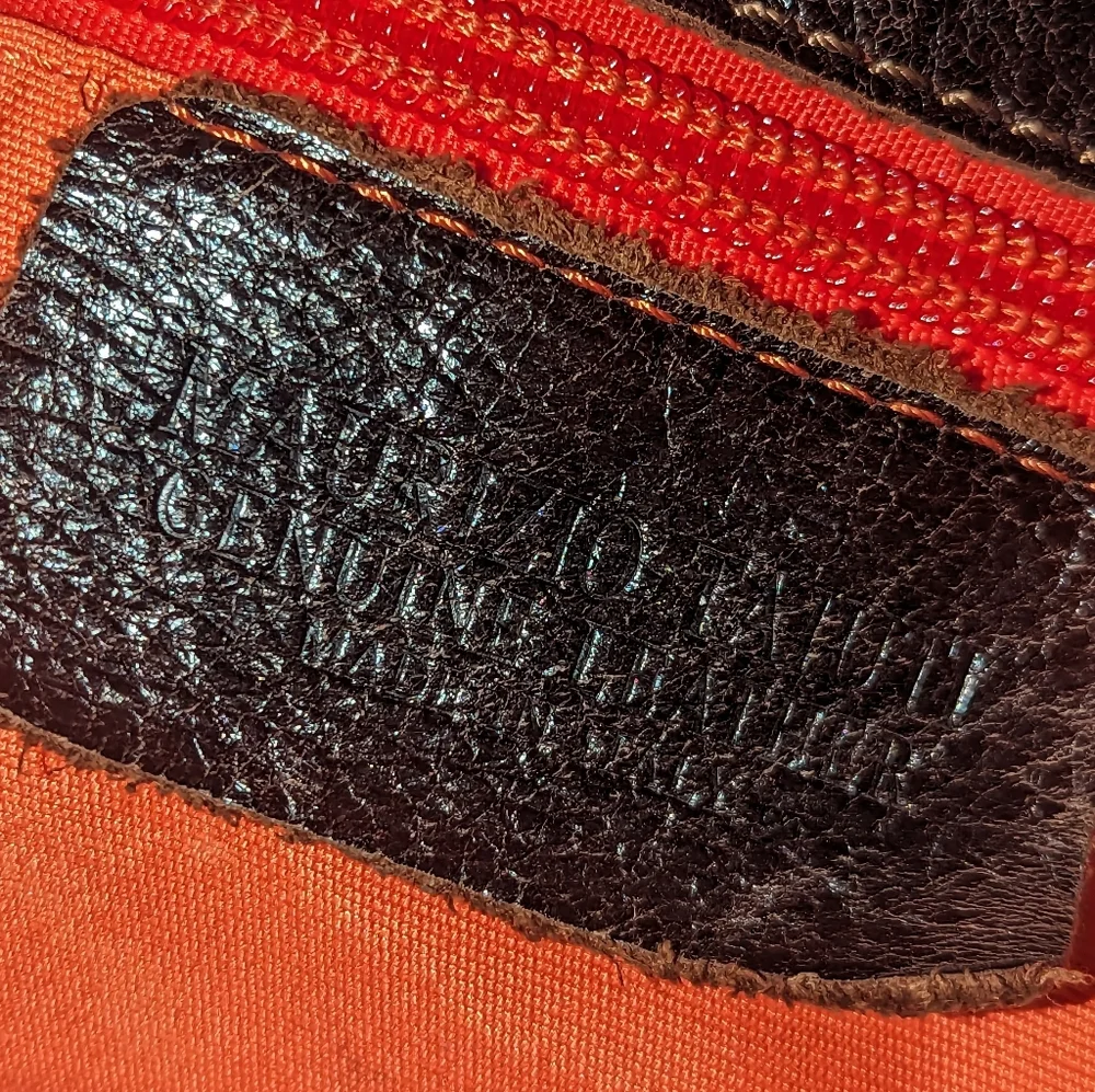 Maurizio Taiuti floral leather tote bag.